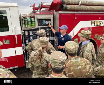 Us army reserve firefighters from the 416th theater engineer command conducted firefighting apparatus training at fort mccoy wis on may 21 the course focused on national fir